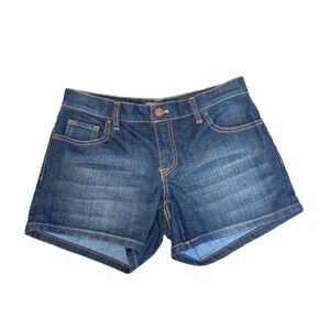 New York & Company Women’s Jean Shorts Dark Blue Wash Denim Size 0